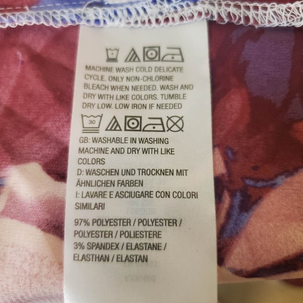 G.I.L.I. Size XXS Petite open front feminine floral maxi kimono duster - Picture 12 of 12